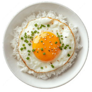 Arroz con Huevo y Curry